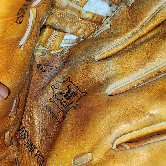 MIZUNO MM5075 LEATHER BASEBALL MITT - Picture 3 of 6